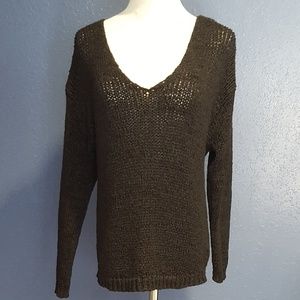 H&M WOMEN'S KNIT SWEATER / LG